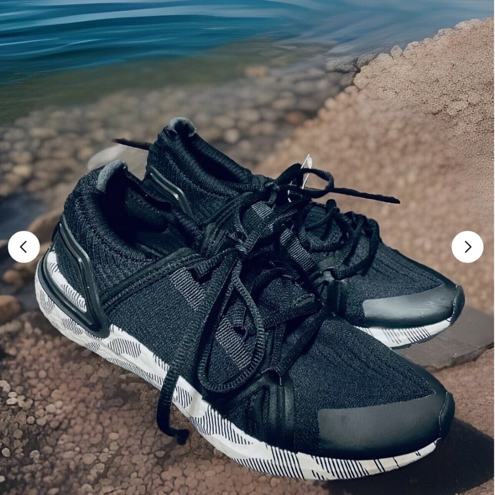 adidas UltraBoost 20 x Stella McCartney Low Black White Dashed W - ID0273 6.5 US